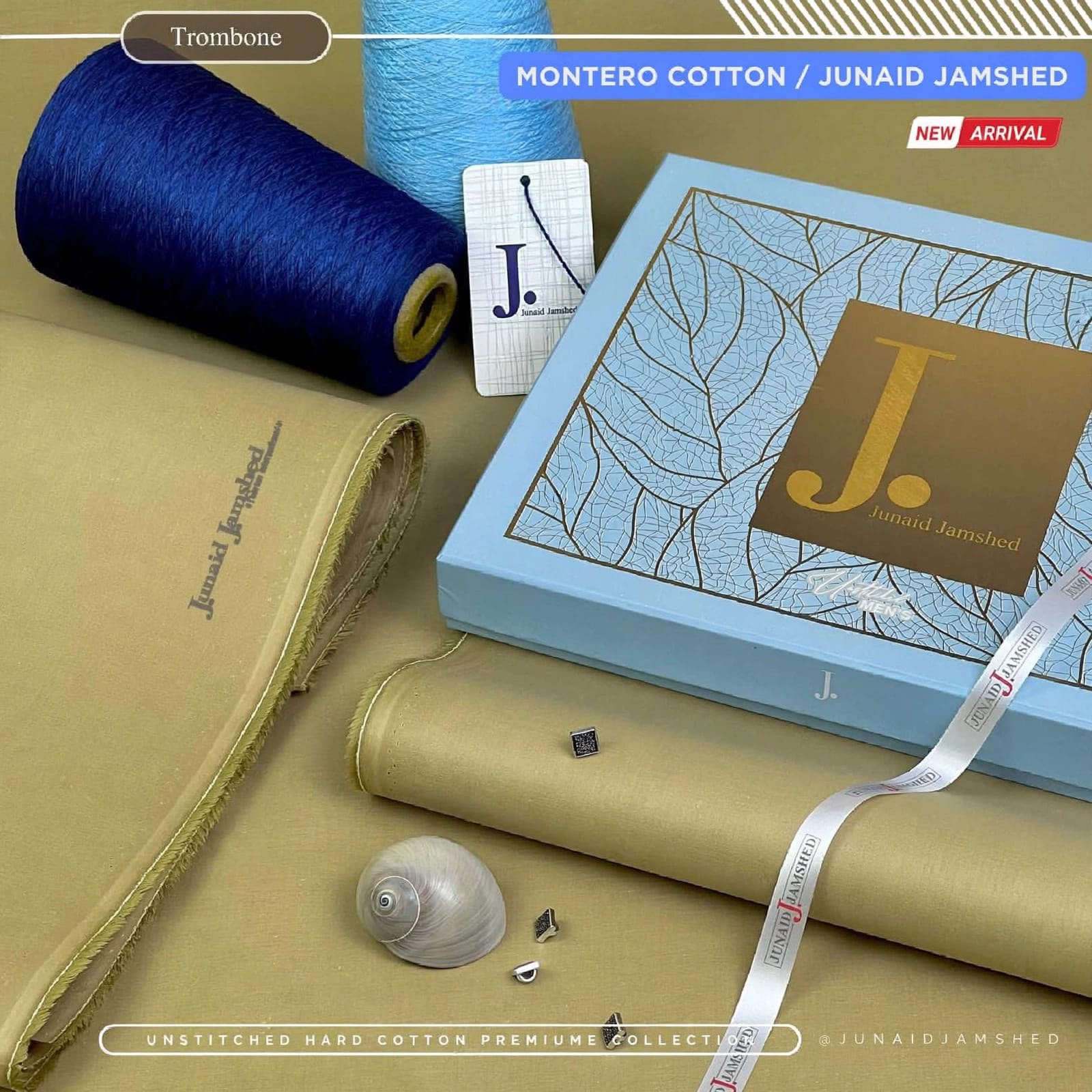 Junaid Jamshed Montero Hard Cotton Collection for Men