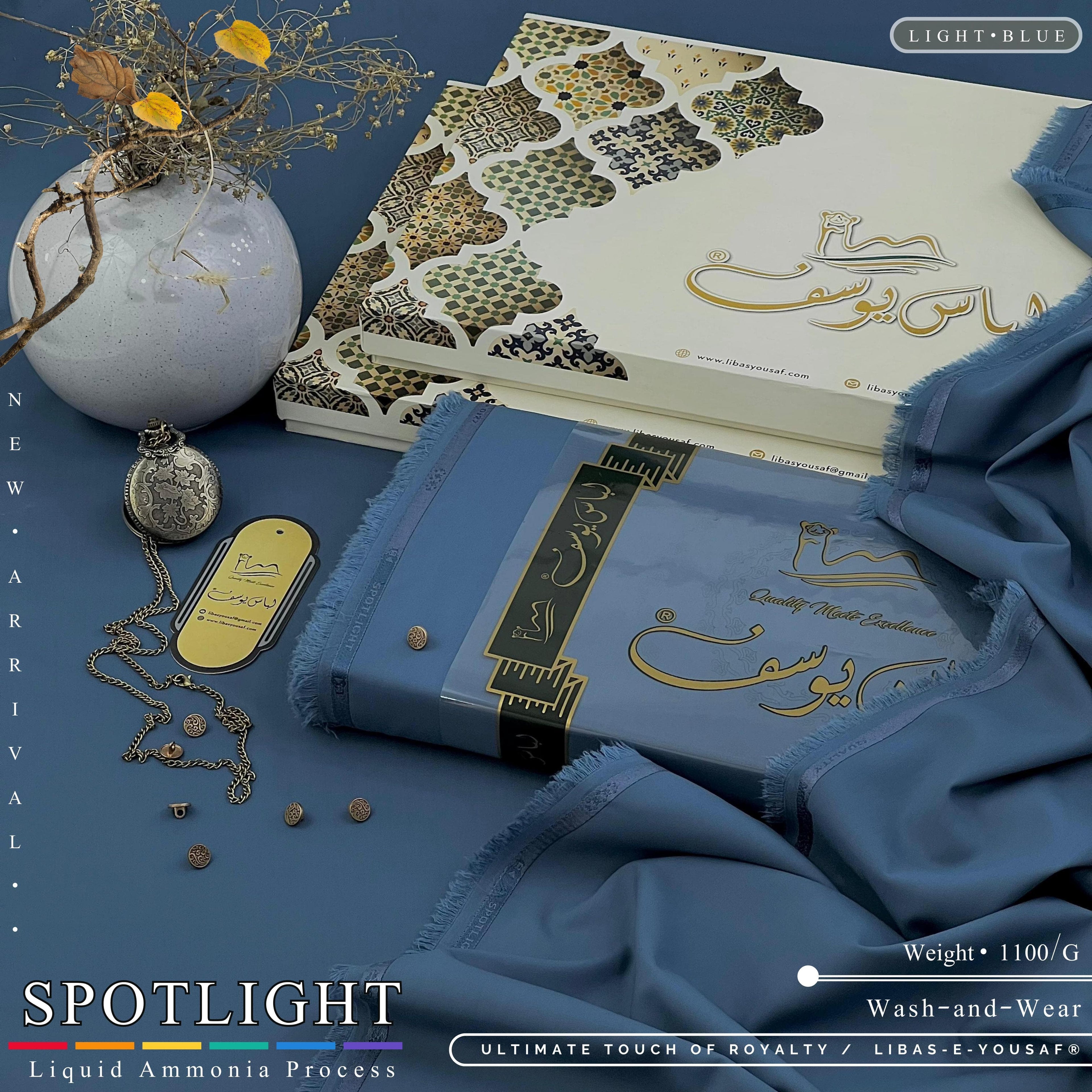 𝐋𝐢𝐛𝐚𝐬-𝐄-𝐘𝐨𝐮𝐬𝐚𝐟® – SPOTLIGHT (Vol-01)Premium Unstitched Summer Wash'n Wear