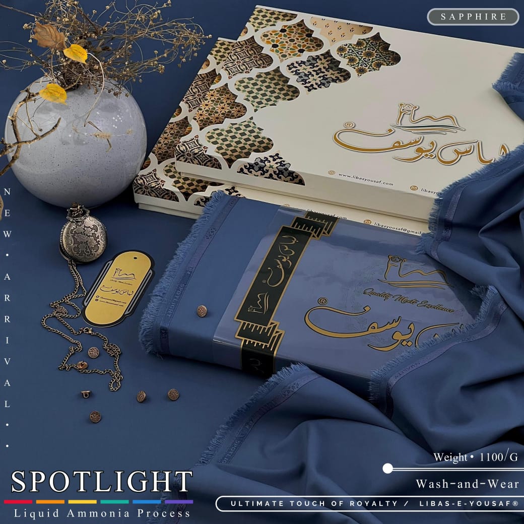 𝐋𝐢𝐛𝐚𝐬-𝐄-𝐘𝐨𝐮𝐬𝐚𝐟® – SPOTLIGHT (Vol-01)Premium Unstitched Summer Wash'n Wear