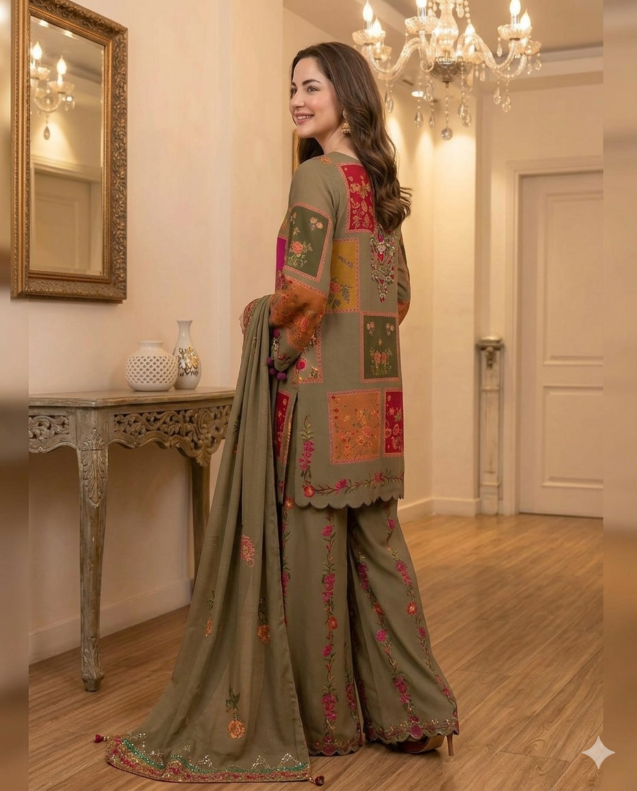 Charizma CH-78 3 Piece Printed Lawn Suit – Elegant Summer Wear for Women