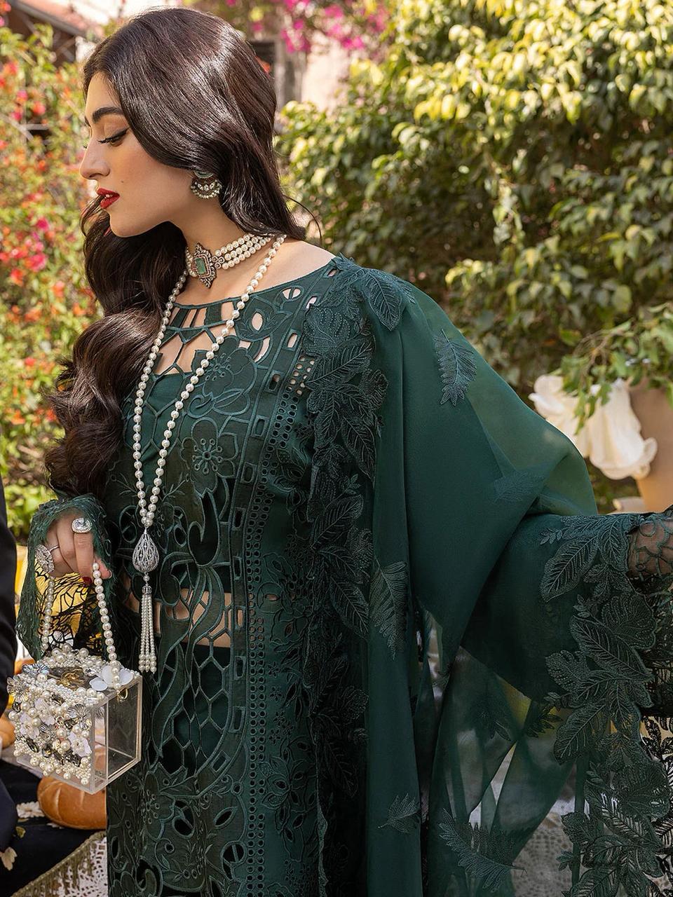 Bin Ilyas Luxury Lawn Collection – Premium Unstitched 3 Piece Suit