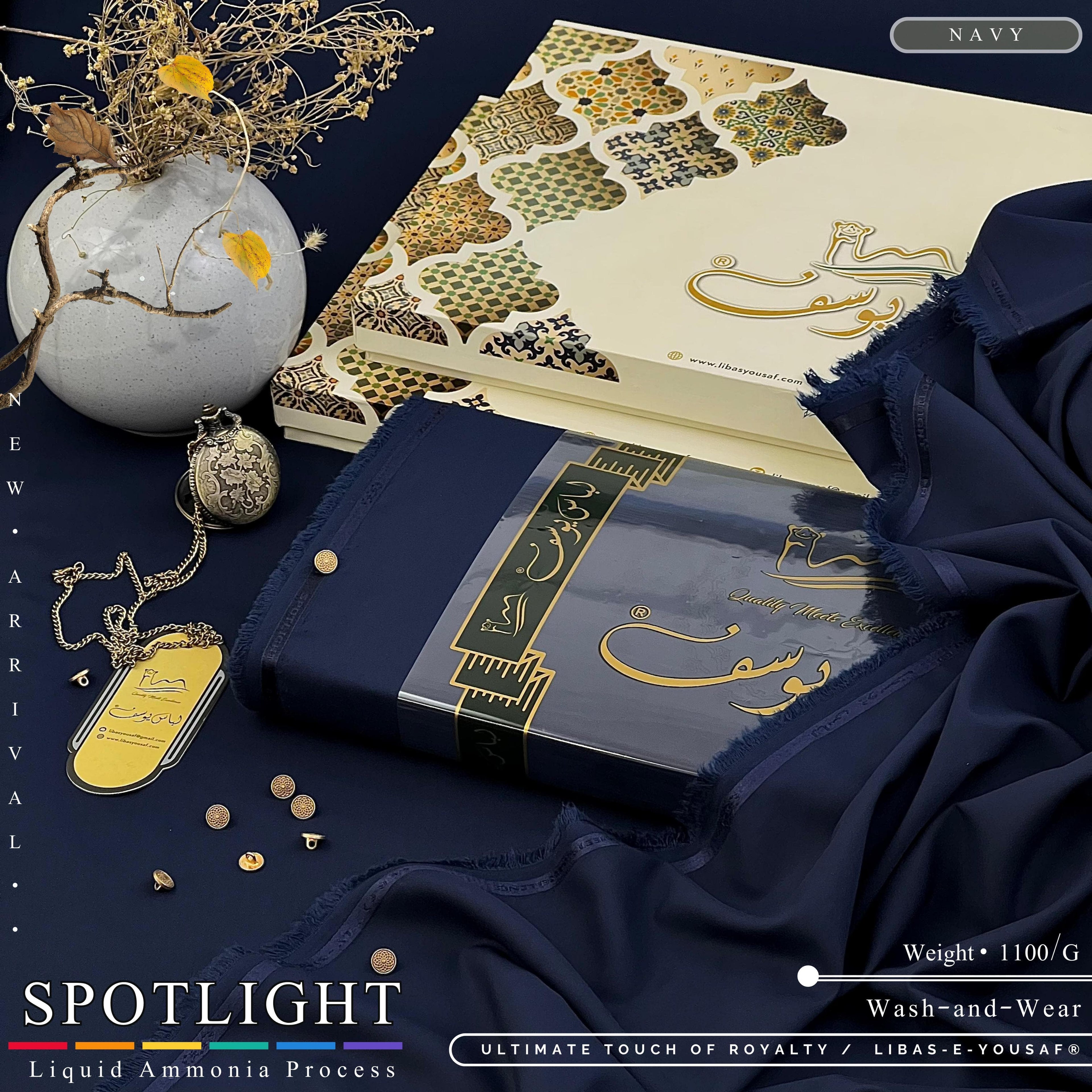 𝐋𝐢𝐛𝐚𝐬-𝐄-𝐘𝐨𝐮𝐬𝐚𝐟® – SPOTLIGHT (Vol-01)Premium Unstitched Summer Wash'n Wear